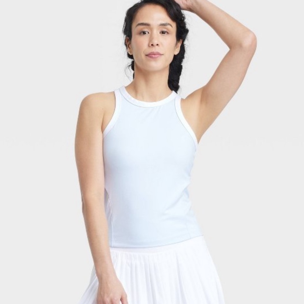 NWOT Women's Light Blue Tank Top size Large